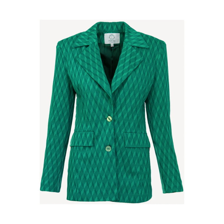 Zielony garnitur damski Fortini