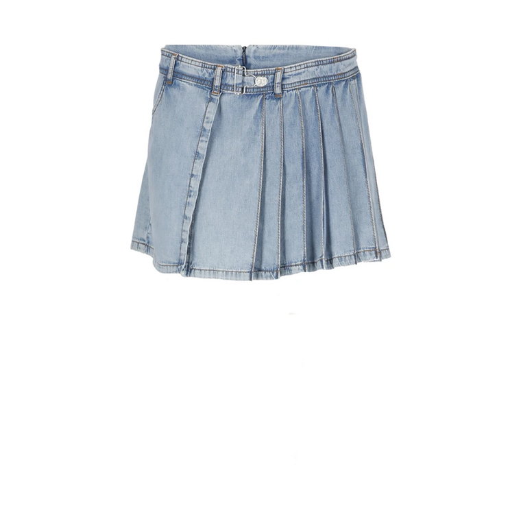 Denim Skirts Moschino