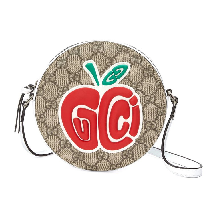 Beżowe Torby Dziecięce z Gucci Apple Patch Gucci