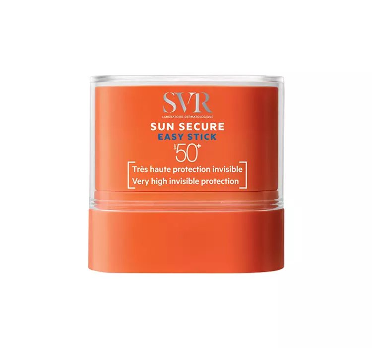 SVR SUN SECURE EASY STICK TRANSPARENTNY SZTYFT PRZECIWSŁONECZNY SPF50+ 10G