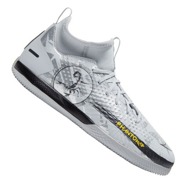 Buty piłkarskie Nike Phantom Gt Academy Df Se Ic Jr DA2288-001 srebrny srebrny