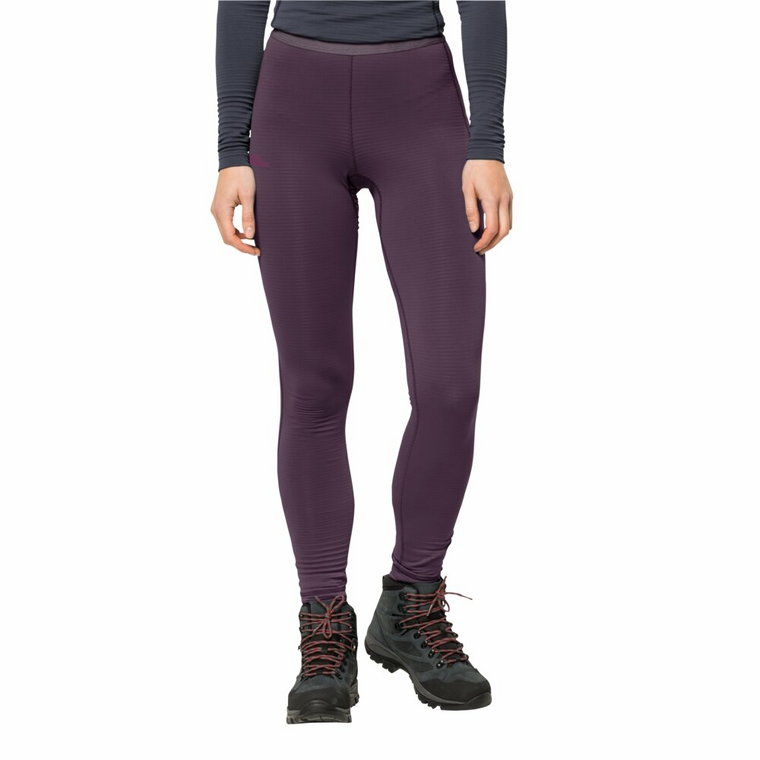 Damskie spodnie polarowe Jack Wolfskin INFINITE PANTS W grapevine - XXL