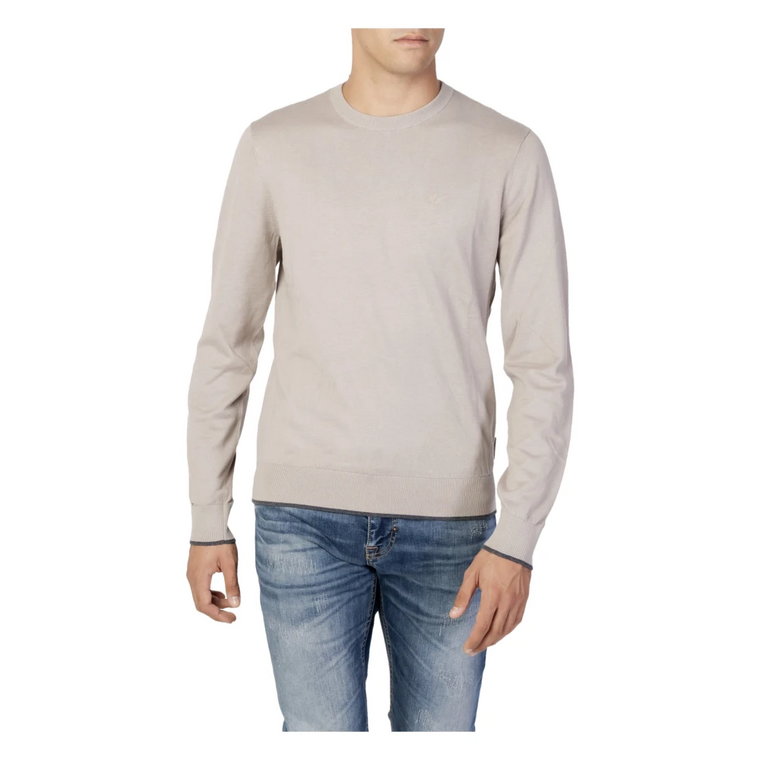 Armani Exchange Men Knitwear in Beige Armani Exchange