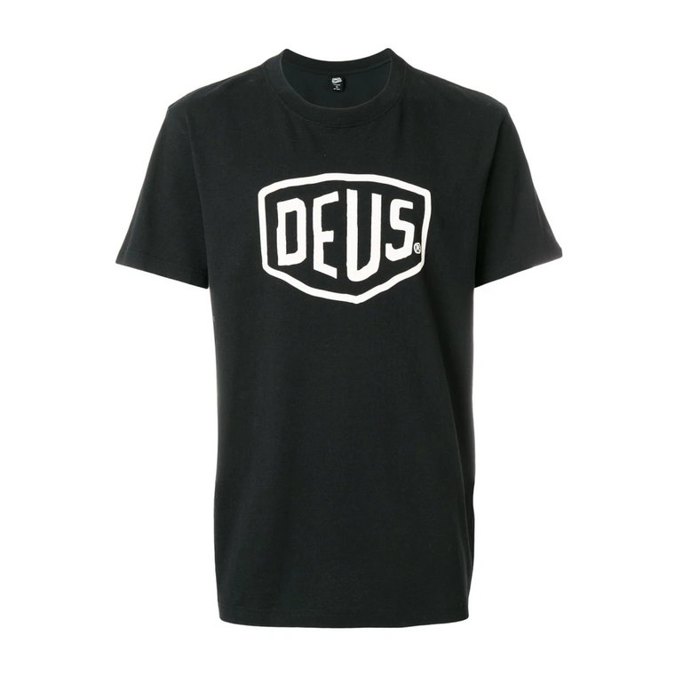 Czarne koszulki i pola Deus Ex Machina