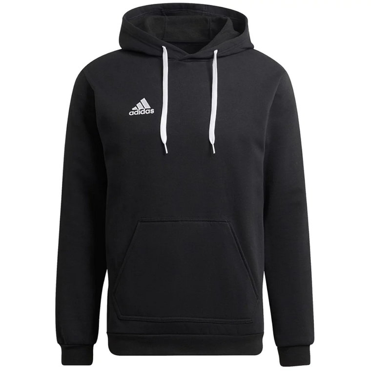 adidas Entrada 22 Sweat Hoodie H57512, Męskie, Czarne, bluzy, bawełna, rozmiar: L