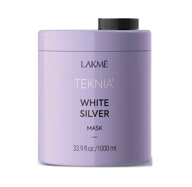 Lakme Teknia SILVER maska do włosów siwych i blond 1000 ml