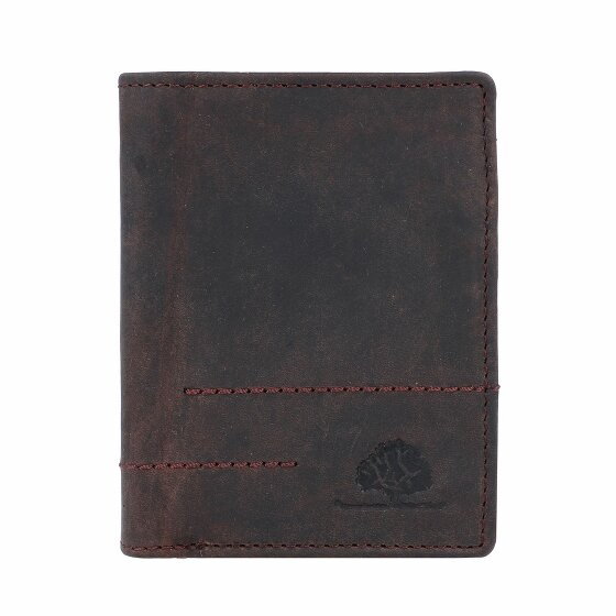 Greenburry Vintage Revival Wallet Leather 8,5 cm tobacco