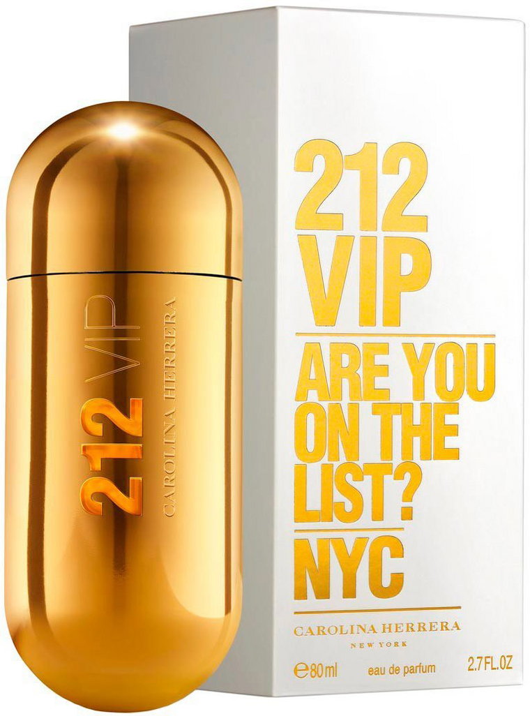 Woda perfumowana damska Carolina Herrera 212 Vip 80 ml (8411061711767). Perfumy damskie