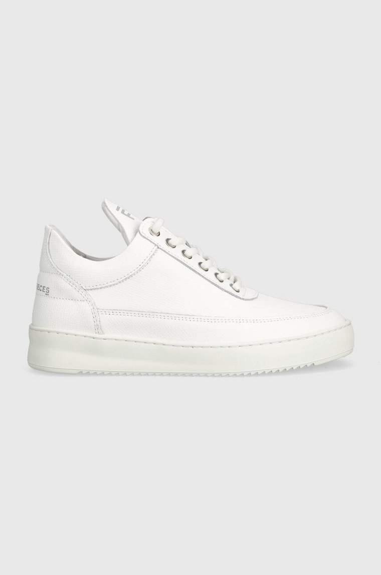 Filling Pieces sneakersy skórzane Low Top Ripple Crumbs kolor biały 25127541855037