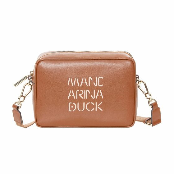 Mandarina Duck Lady Duck Torba na ramię Skórzany 22 cm caramel cafe