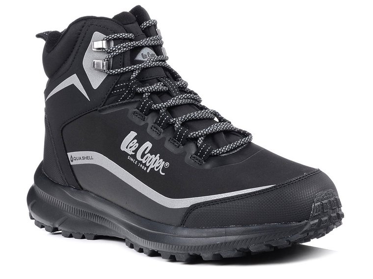 Buty zimowe sportowe trekkingowe męskie wysokie Lee Cooper 2930M czarne-41