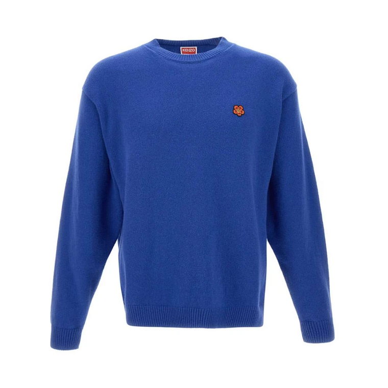 Niebieski Sweter dla Mężczyzn Kenzo