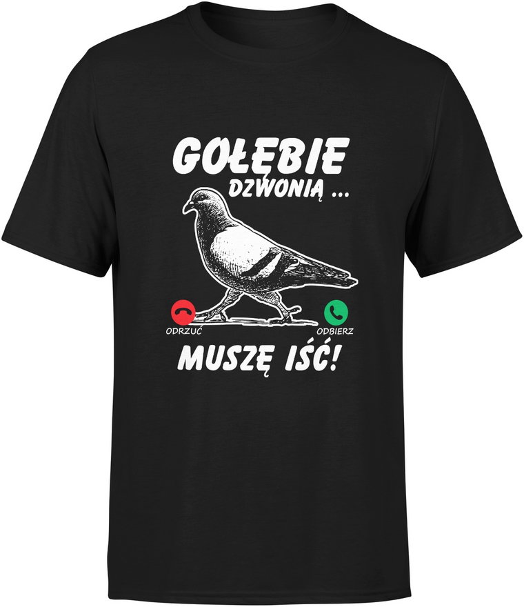 Gołębie Dla Gołębiarza Koszulka Męska R. M