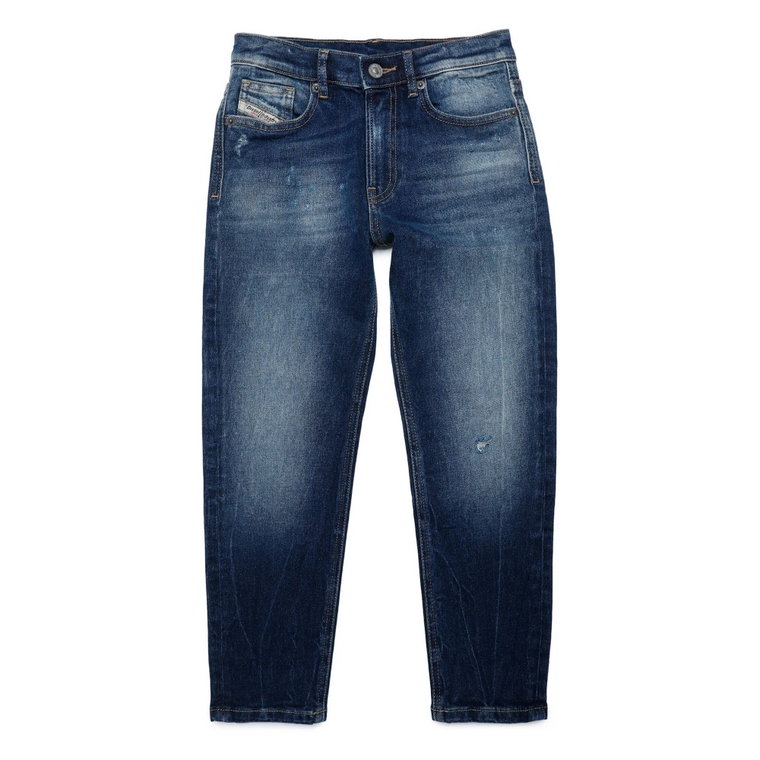 D-Lucas tape jeans z przetarciami Diesel