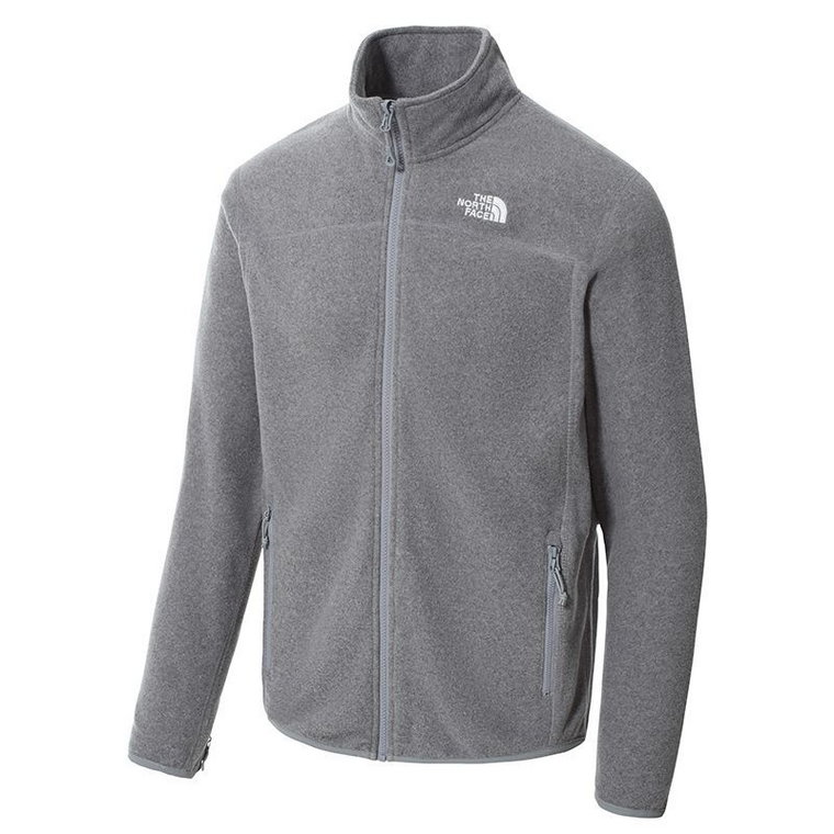 Bluza The North Face 100 Glacier Full-Zip 0A5IHQDYY1 - szara