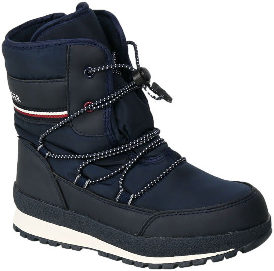 Śniegowce Tommy Hilfiger T3B6-33165-1485800 Blu R.30-35