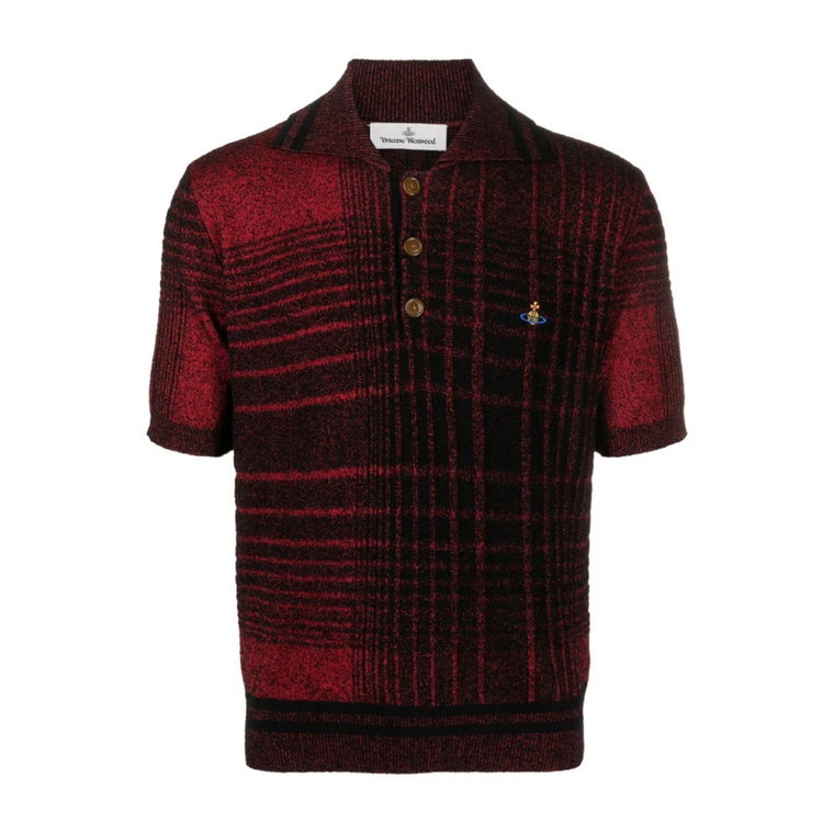 Koszulka polo w kratę Madras Vivienne Westwood