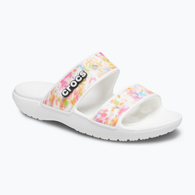 Klapki Crocs Classic Crocs Tie-Dye Graphic Sandal multi/white