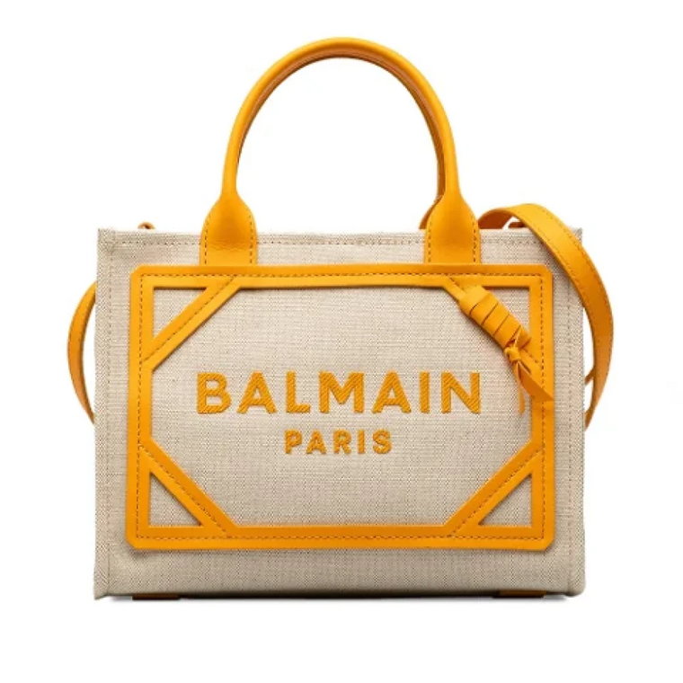 Pre-owned Leather handbags Balmain Pre-owned