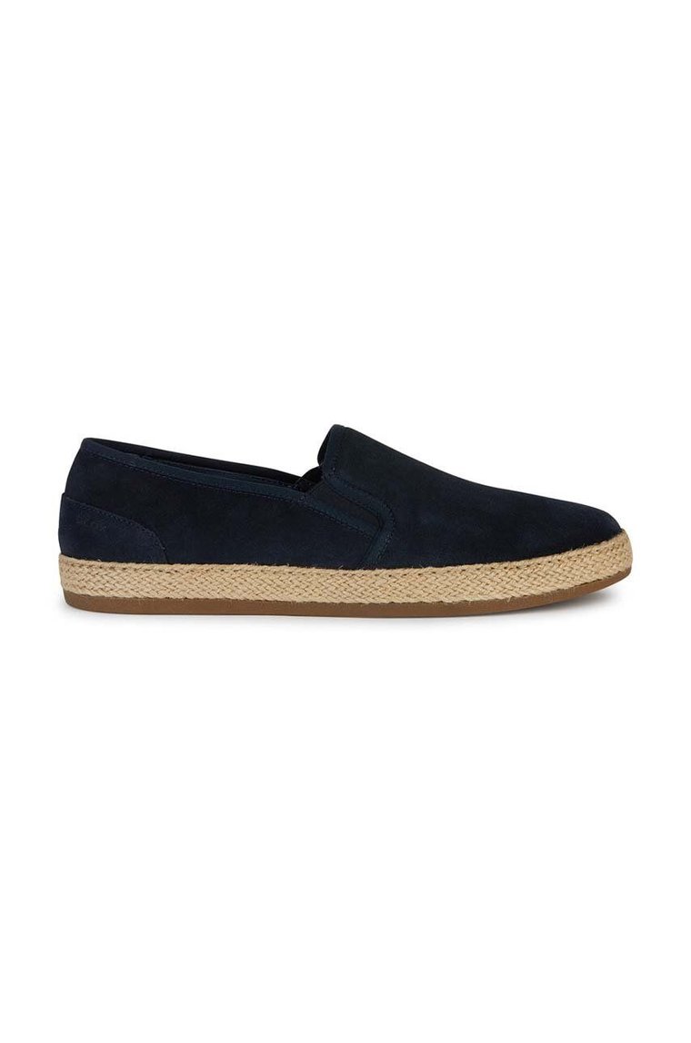 Geox espadryle zamszowe U PANTELLERIA kolor granatowy U25DWA 00022 C4064