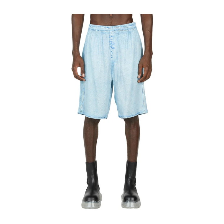 Avant-Garde Denim Shorts Diesel