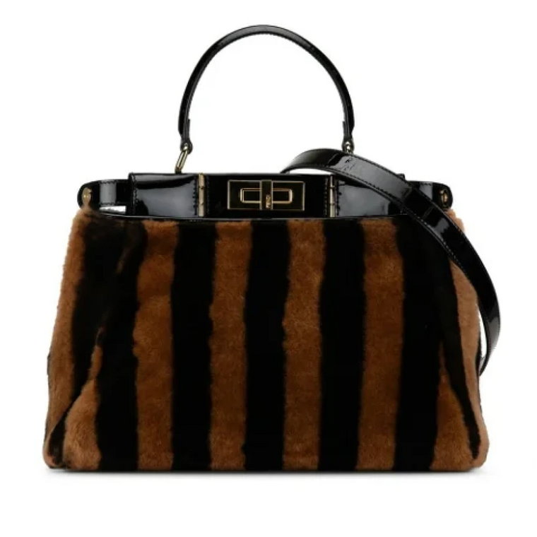 Pre-owned Fur handbags Fendi Vintage