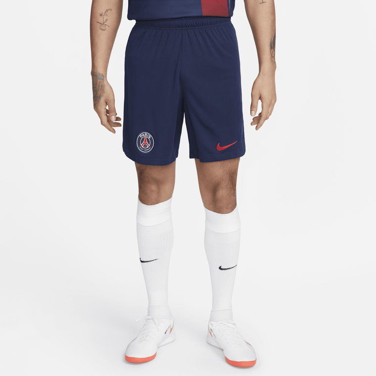 Męskie spodenki piłkarskie Nike Dri-FIT Paris Saint-Germain Stadium 2023/24 (wersja domowa/wyjazdowa) - Niebieski