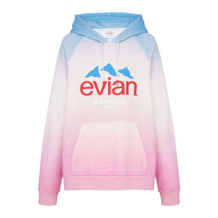 x Evian - Bluza ombre Balmain