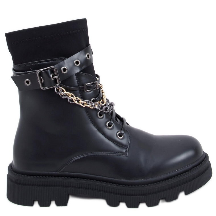 Botki militarne Steve Black czarne