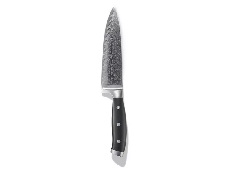 ERNESTO Nóż lub zestaw noży ze stali damasceńskiej (Nóż kuchenny znitowaną rękojeścią)