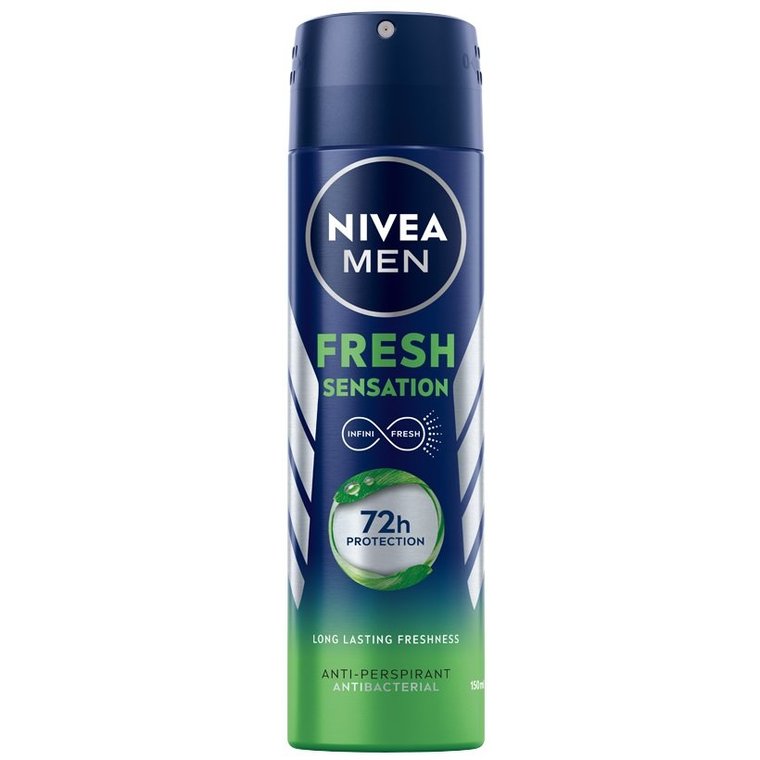 Nivea, Men Fresh Sensation antyperspirant spray, 150ml