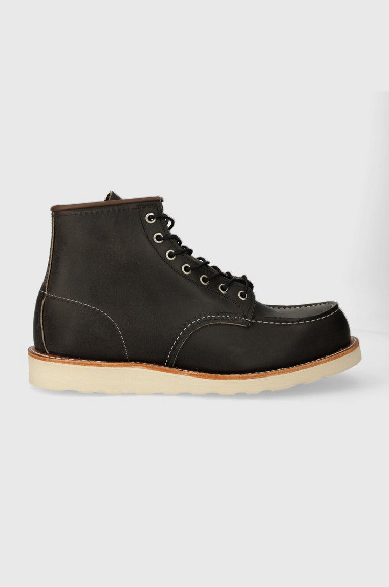 Red Wing buty skórzane 6-INCH Classic Moc męskie kolor brązowy 8890