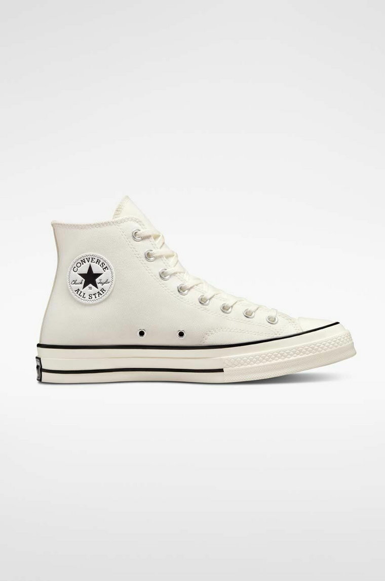 Converse trampki Chuck 70 damskie kolor biały A04968C