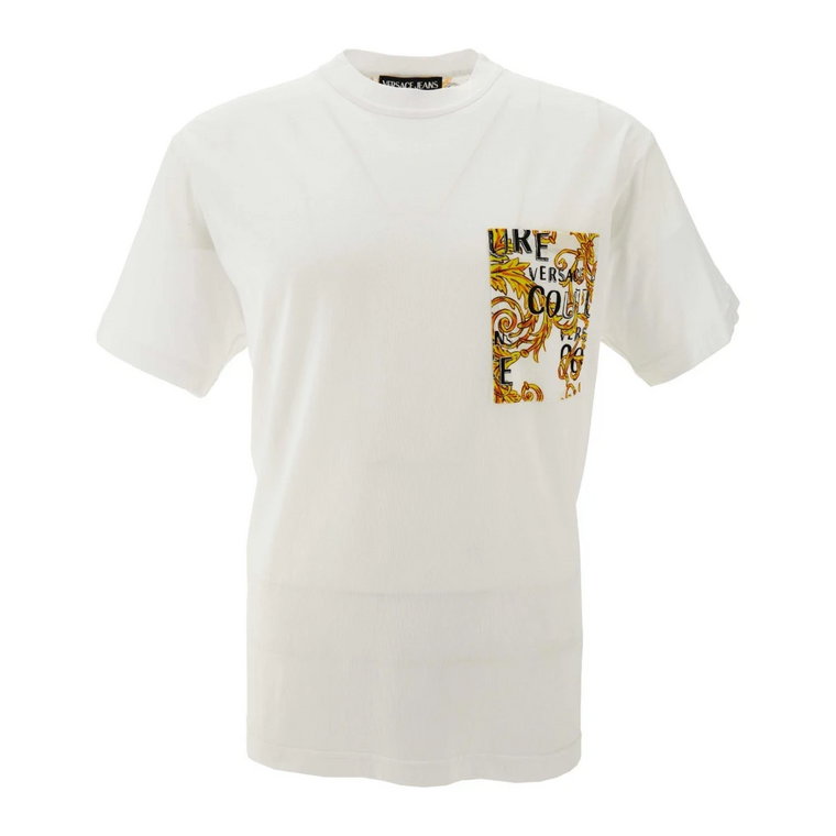 Biała koszulka i Polo Kolekcja Versace Jeans Couture