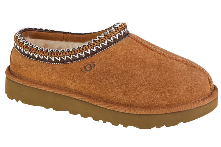 UGG Tasman Slipper 5955-CHE, Damskie, Brązowe, Kapcie, skóra zamszowa, rozmiar: 36