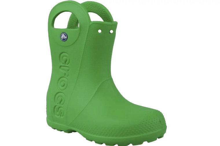Crocs Handle It Rain Boot Kids 12803-3E8, Dla chłopca, Zielone, kalosze, syntetyk, rozmiar: 28/29