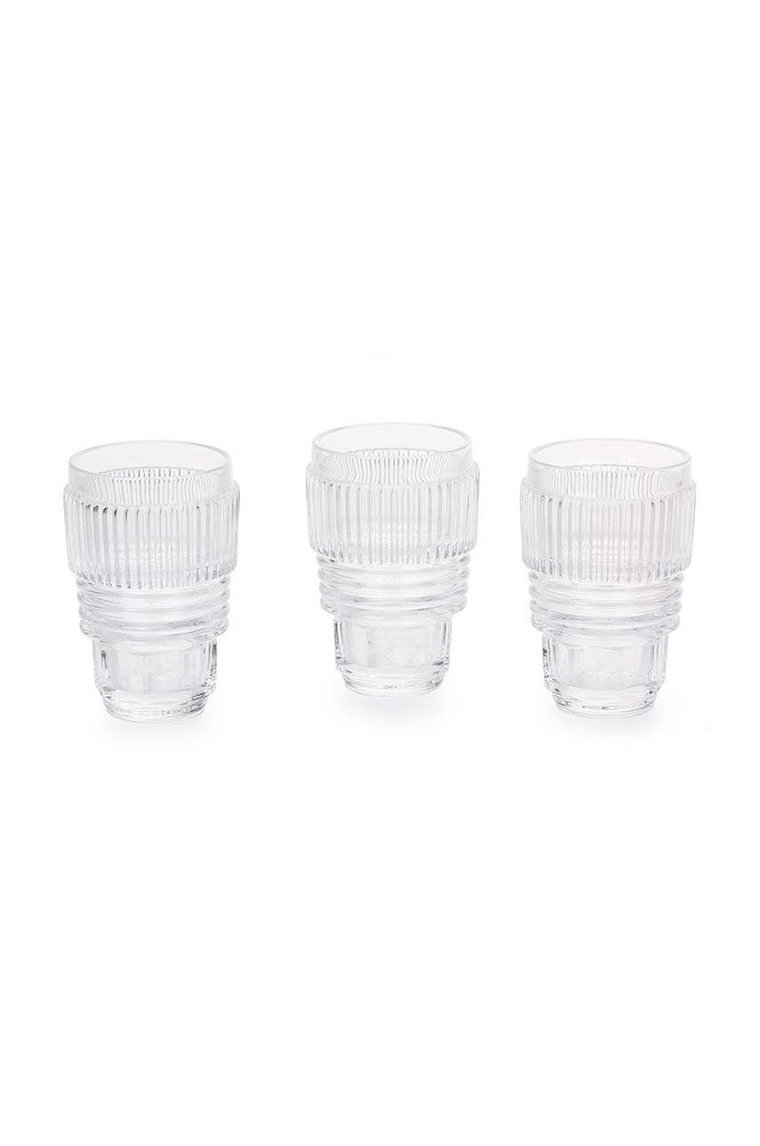 Seletti zestaw szklanek Machine Collection 3-pack