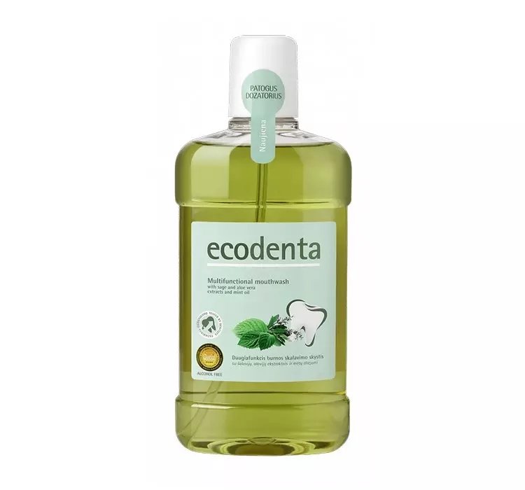 ECODENTA WIELOFUNKCYJNY PŁYN DO PŁUKANIA JAMY USTNEJ 500ML