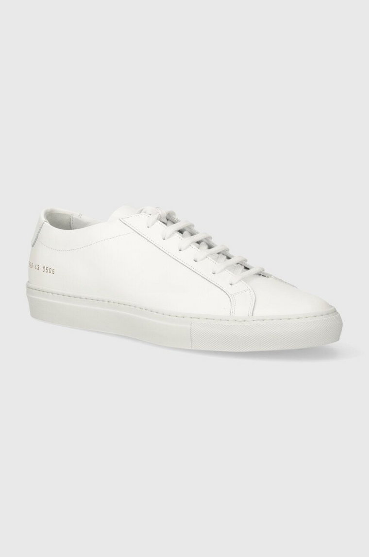 Common Projects sneakersy skórzane Original Achilles Low kolor biały 1528