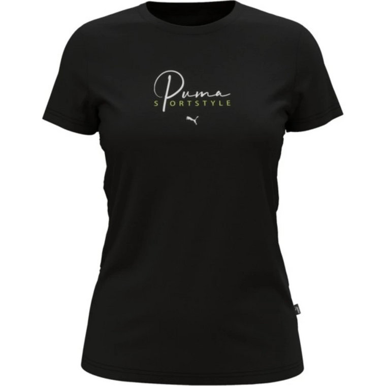 Czarna koszulka i polo kolekcja Puma