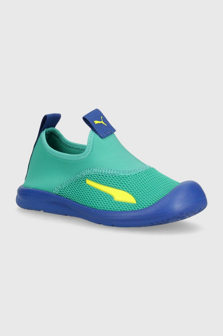 Puma sneakersy dziecięce Aquacat Shield PS kolor zielony