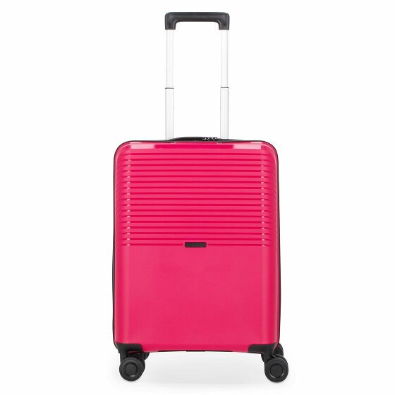 d&n Travel Line 4000 Wózek kabinowy 4-kołowy 55 cm pink