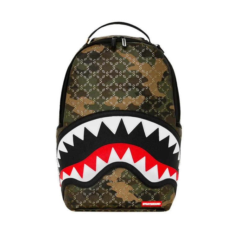 Wzór na plecaku Camo Sprayground