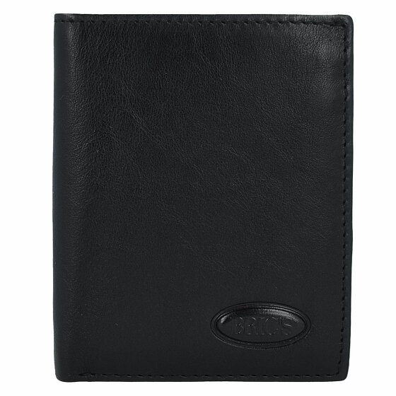 Bric's Skórzany portfel RFID Monte Rosa 7,5 cm nero