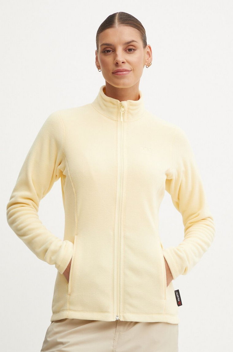 Helly Hansen bluza sportowa Daybreaker kolor żółty gładka 51599