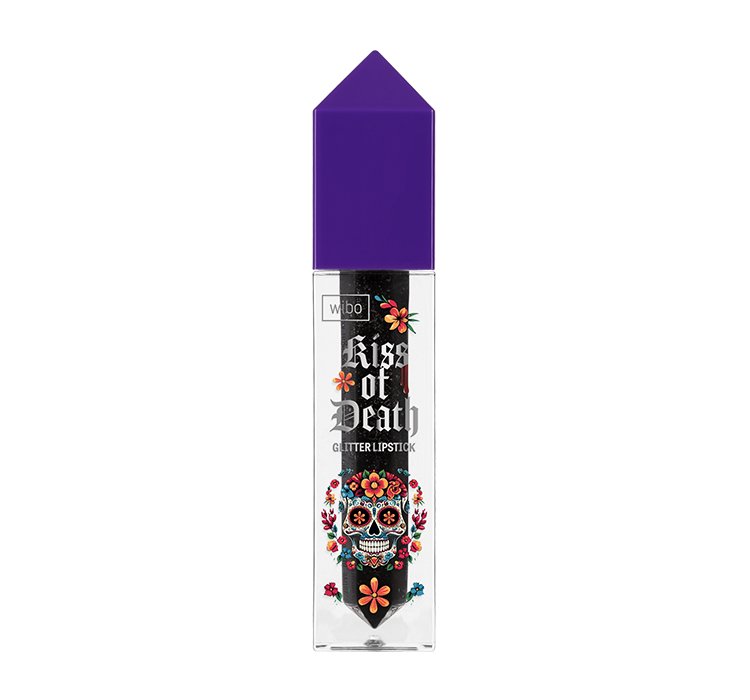 Wibo Kiss of Death Glitter Lipstick pomadka w płynie 03 El Muerto 4ml