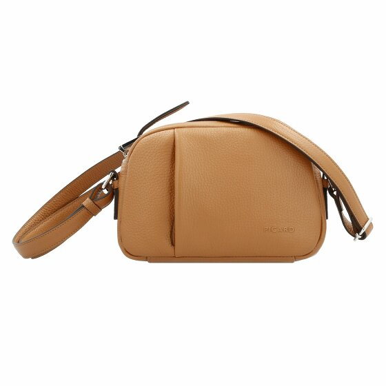 Picard Pure Shoulder Bag Leather 21 cm cognac