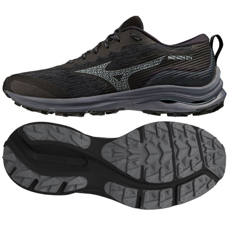 Buty do biegania Mizuno Wave Rider Gtx M J1GC227901 czarne