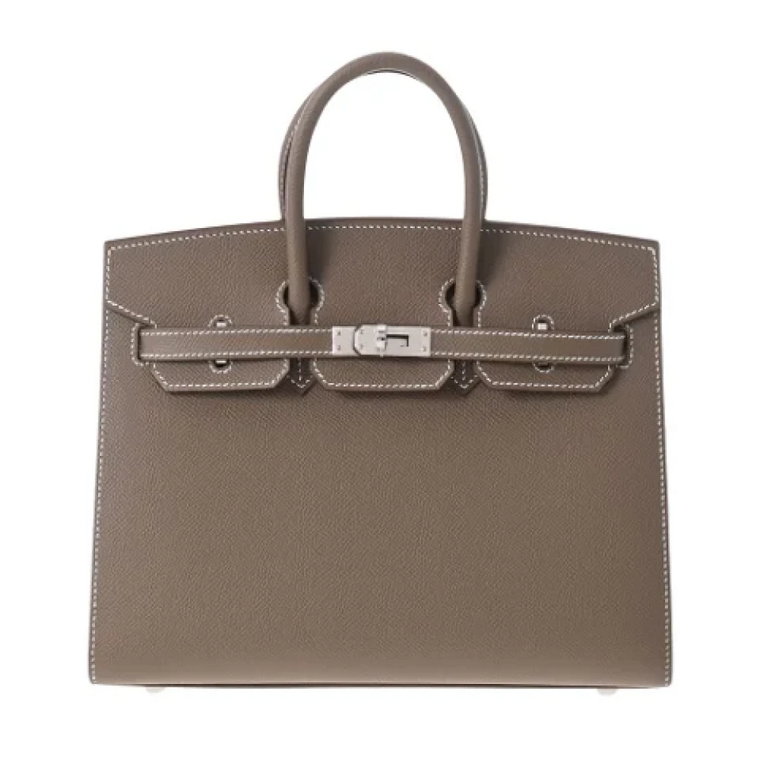 Pre-owned Leather handbags Hermès Vintage