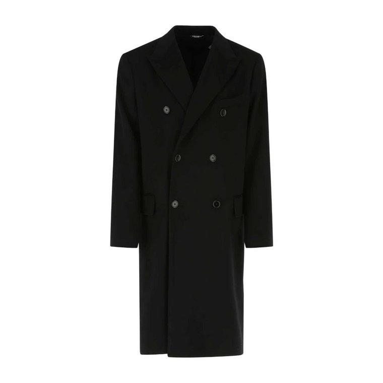Płaszcz z podwójnym zamkiem Dolce & Gabbana